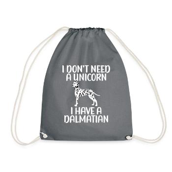 Gifts for Dalmatian Lovers - Turnbeutel - Grau - Vorne
