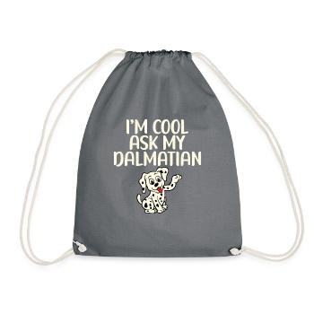 Gifts for Dalmatian Lovers - Turnbeutel - Grau - Vorne