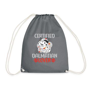 Gifts for Dalmatian Lovers - Turnbeutel - Grau - Vorne