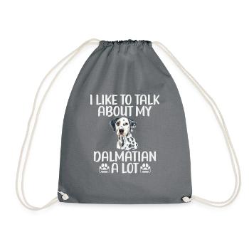 Gifts for Dalmatian Lovers - Turnbeutel - Grau - Vorne