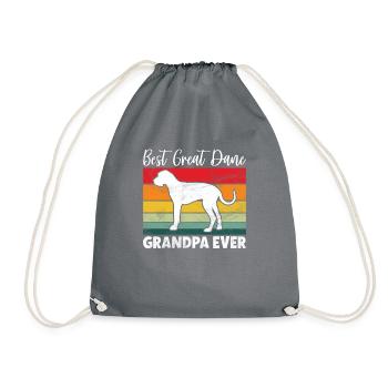 Great Dane Gifts - Turnbeutel - Grau - Vorne