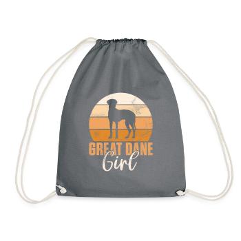 Great Dane Gifts - Turnbeutel - Grau - Vorne