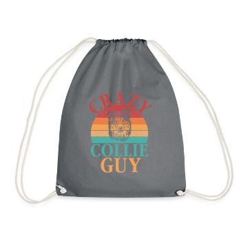 Cadeaux Collie - Sac de sport léger - gris - Devant