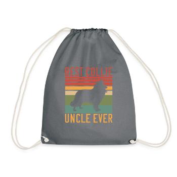 Cadeaux Collie - Sac de sport léger - gris - Devant