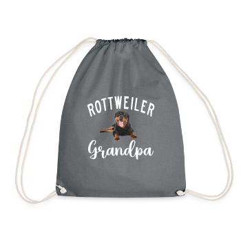 Rottweiler Gifts - Turnbeutel - Grau - Vorne