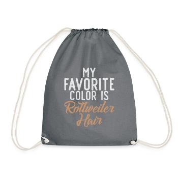 Cadeaux Rottweiler - Sac de sport léger - gris - Devant