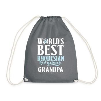 Cadeaux Rhodesian Ridgeback - Sac de sport léger - gris - Devant