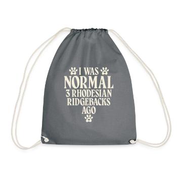 Cadeaux Rhodesian Ridgeback - Sac de sport léger - gris - Devant