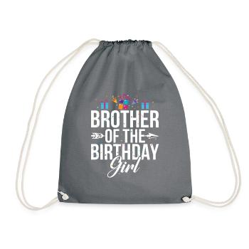 Brother Gifts - Turnbeutel - Grau - Vorne