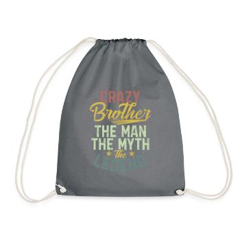 Brother Gifts - Turnbeutel - Grau - Vorne