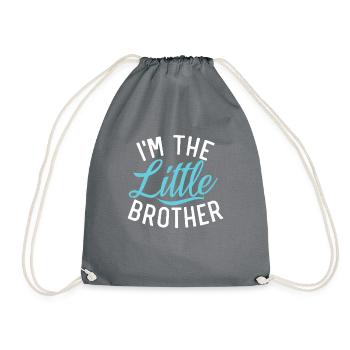 Cadeaux Petit Frère - Sac de sport léger - gris - Devant