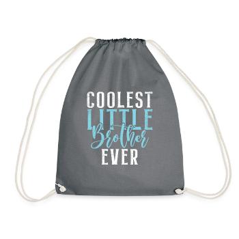 Cadeaux Petit Frère - Sac de sport léger - gris - Devant