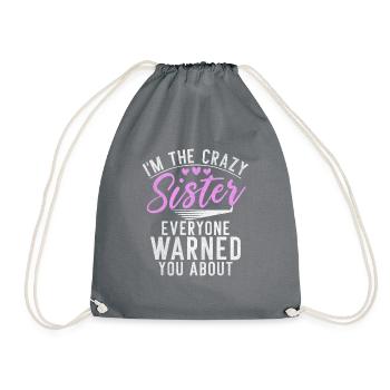 Sister Gifts - Turnbeutel - Grau - Vorne