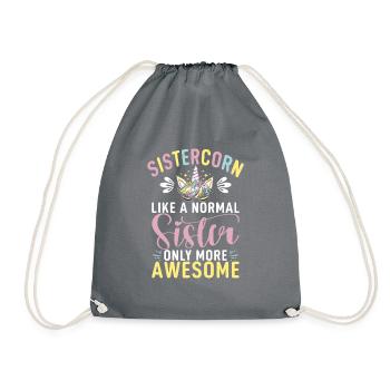 Sister Gifts - Turnbeutel - Grau - Vorne