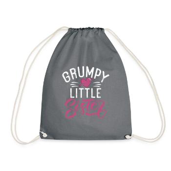 Little Sister Gifts - Turnbeutel - Grau - Vorne