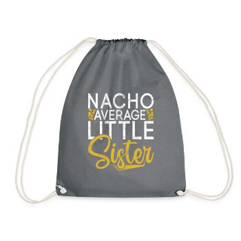 Little Sister Gifts - Turnbeutel - Grau - Vorne
