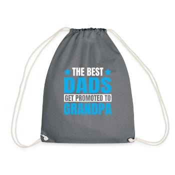 Grandpa Gifts - Turnbeutel - Grau - Vorne