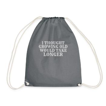 Grandpa Gifts - Turnbeutel - Grau - Vorne