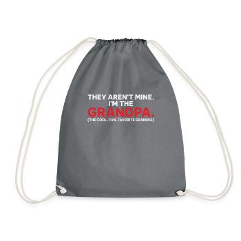 Grandpa Gifts - Turnbeutel - Grau - Vorne