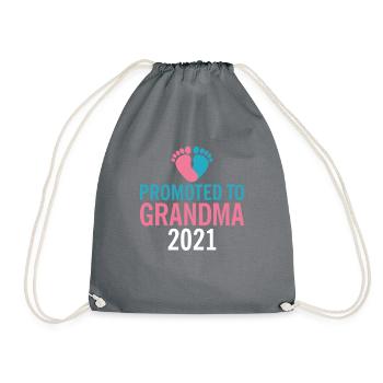 Grandma Gifts - Turnbeutel - Grau - Vorne