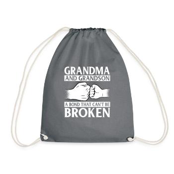 Grandma Gifts - Turnbeutel - Grau - Vorne