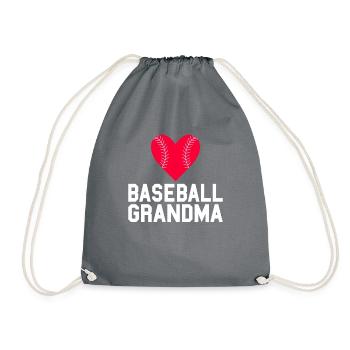Grandma Gifts - Drawstring Bag - grey - Front