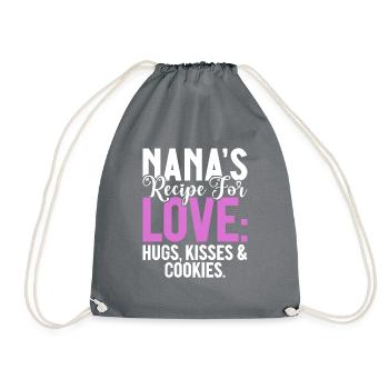 Nana Gifts - Turnbeutel - Grau - Vorne
