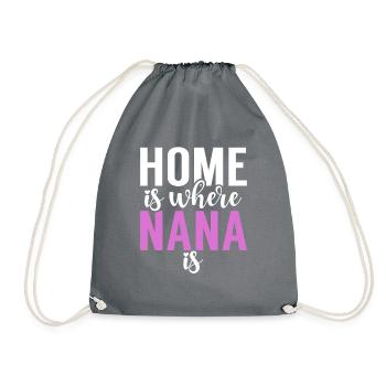 Nana Gifts - Turnbeutel - Grau - Vorne