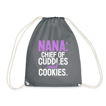 Cadeaux Nana - Sac de sport léger - gris - Devant