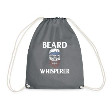 Giftidea Beard Men - Turnbeutel - Grau - Vorne