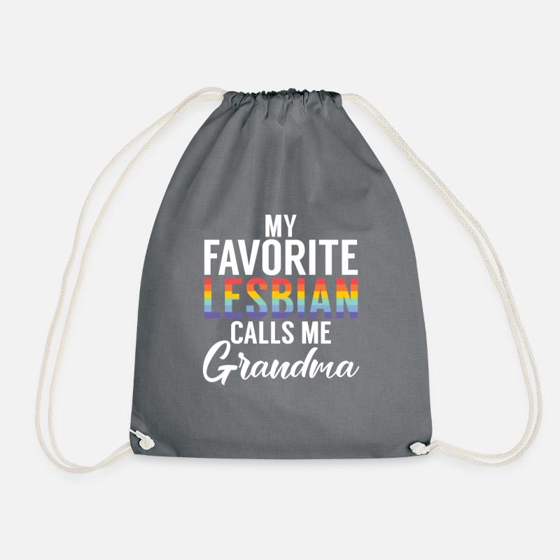 Lesbian Gifts - Turnbeutel - Grau