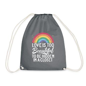 Cadeaux Lesbiens - Sac de sport léger - gris - Devant