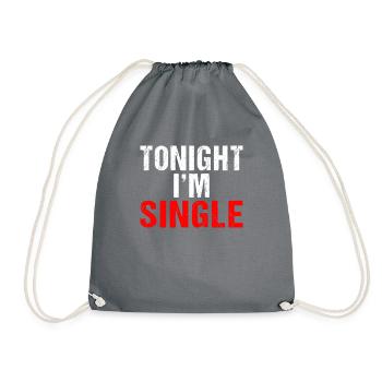 Cadeau unique - Sac de sport léger - gris - Devant