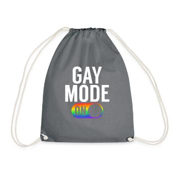 Gay Gifts - Turnbeutel - Grau - Vorne