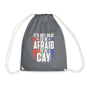 Gay Gifts - Turnbeutel - Grau - Vorne