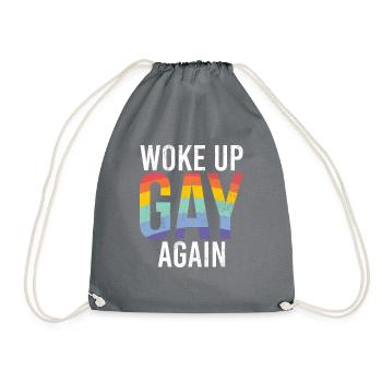 Gay Gifts - Turnbeutel - Grau - Vorne