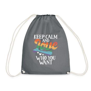 Gay Gifts - Turnbeutel - Grau - Vorne