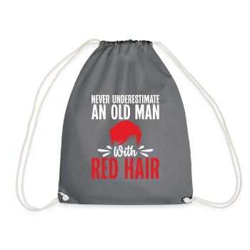 Redhead Gifts - Turnbeutel - Grau - Vorne