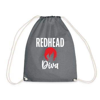Redhead Gifts - Turnbeutel - Grau - Vorne