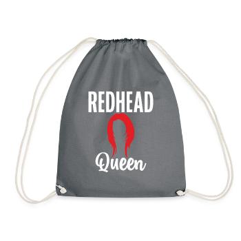Redhead Gifts - Turnbeutel - Grau - Vorne
