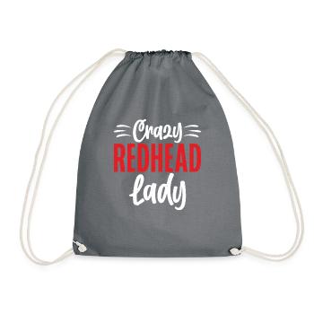 Redhead Gifts - Turnbeutel - Grau - Vorne