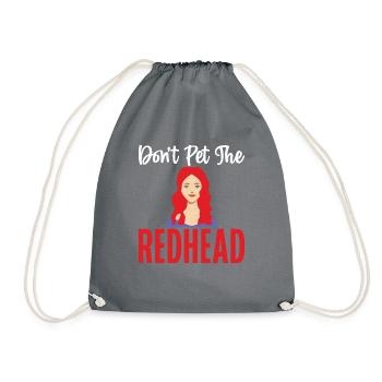 Redhead Gifts - Turnbeutel - Grau - Vorne