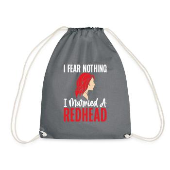 Redhead Gifts - Turnbeutel - Grau - Vorne
