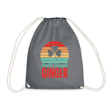 Redhead Gifts - Turnbeutel - Grau - Vorne