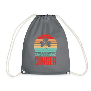 Cadeaux roux - Sac de sport léger - gris - Devant