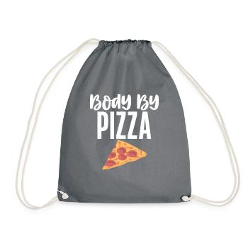 Cadeaux de graisse drôles - Sac de sport léger - gris - Devant