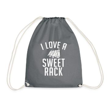Grillades Barbecue Grillades - Sac de sport léger - gris - Devant