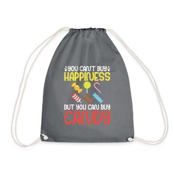 Candy Gift - Turnbeutel - Grau - Vorne