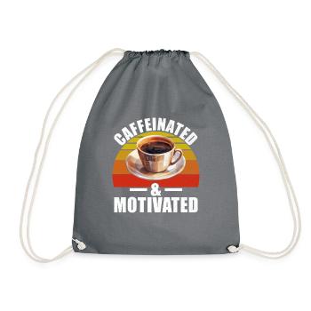 Coffee Gifts - Turnbeutel - Grau - Vorne