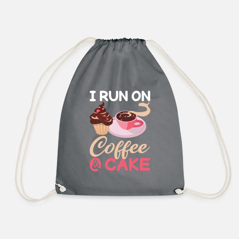 Cake Lover Cake Gift - Turnbeutel - Grau